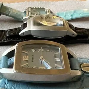 Fossil | Accessories | Lot Of Fossil Blue And Black Watch  display picture 1